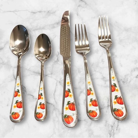 Temp-tations Stainless Steel 6 Servings Flatware Set of 30 Pieces - Picture 1 of 6